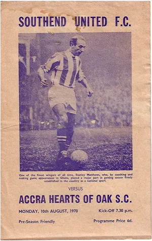 Chương trình trận đấu cổ điển của Southend United tại sân Roots Hall