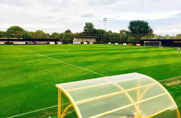 Dales Lane Stadium, View of the Pitch