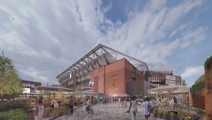 Đồ án tái phát triển sân Villa Park, nâng tầm sân nhà của Aston Villa