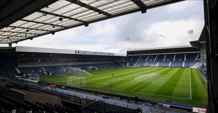 Góc nhìn từ khán đài bên trong sân The Hawthorns của West Brom