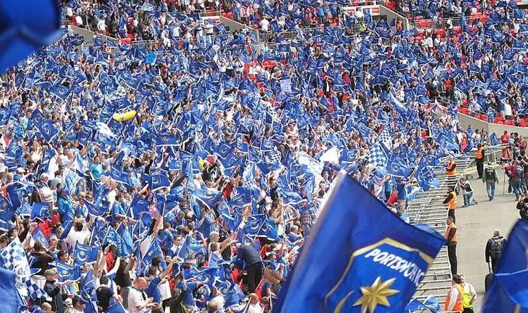 Người hâm mộ Portsmouth tại Chung kết FA Cup 2010
