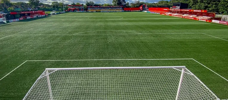 Sơ đồ chi tiết các khán đài tại sân Vauxhall Road của Hemel Hempstead Town