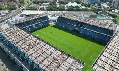 Tổng quan sân The Den Millwall nhìn từ trên cao