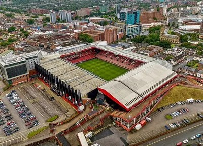 Tổng quan trên không sân Bramall Lane – 'Ông tổ' của các sân bóng chuyên nghiệp Anh